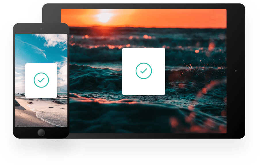 A mobile device and tablet